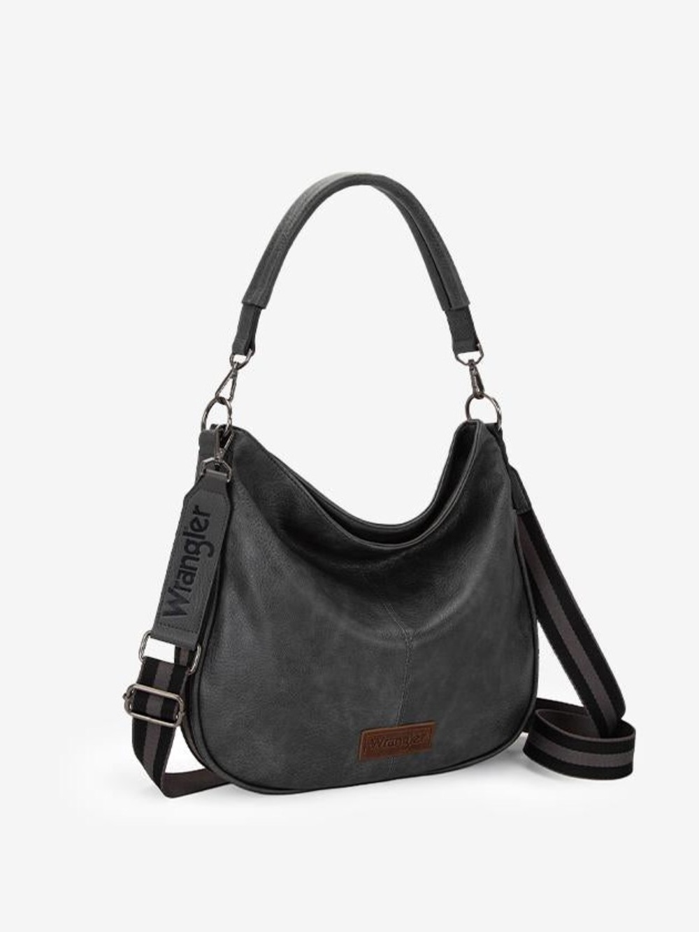 Wrangler Black Hobo Shoulder Bag